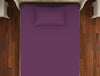 Solid Phiox - Dark Grey Cotton Rich Single Bedsheet - Restora By Welspun