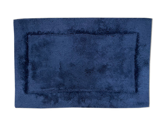 Dries You Quicker Midnght Blue Hygro Cotton Large Bath Mat - Hygro By Spaces