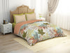 Floral Dusty Aqua - Light Aqua Hygro Cotton Shell Double Quilt - Greeneries By Spaces
