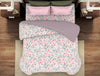 Floral Candy Pink - Pink 100% Cotton Shell Bed In A Bag - Bonica By Spaces