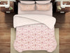Ornate Coconut Cream - Light Blush 100% Cotton Double Bedsheet - Reagalis By Spaces