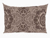 Ornate Amphora - Light Brown 100% Cotton Queen Fitted Sheet - Reagalis By Spaces