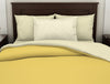 Solid Yellow/Ivory 100% Cotton Shell Single Quilt - Essentials Solid By Spaces