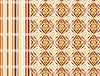 Geometric Brown 100% Cotton Double Bedsheet - Atrium(Seasonbestpremiumaw19) By Spaces