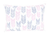 Geometric Pink 100% Cotton Large Bedsheet - Atrium Plus Ecom By Spaces