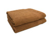 Dark Brown/Yellow 5 Piece 100% Cotton Bed And Bath Set - Evanna By Spaces
