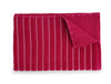 Cherry - Dark Red 100% Cotton Bath Towel - 2-In-1 By Welspun