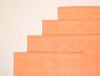 Spun 100% Cotton Handcrafted Placemat - Orange